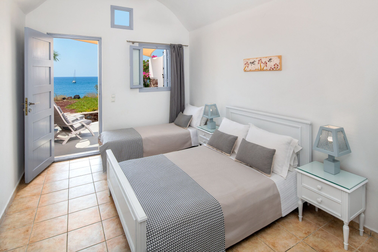 Bedroom 2, Akrotiri Hotel, South Aegean
