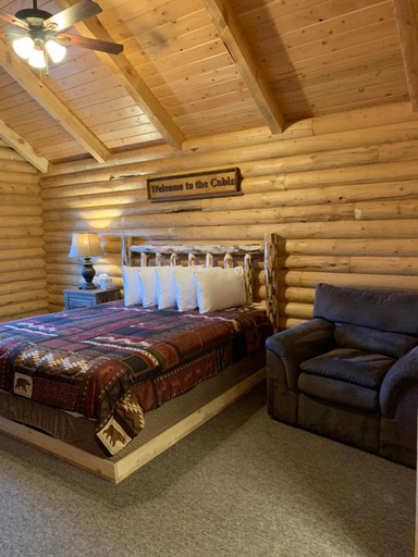 Bedroom 3, Panguitch Countryside Cabins, Garfield
