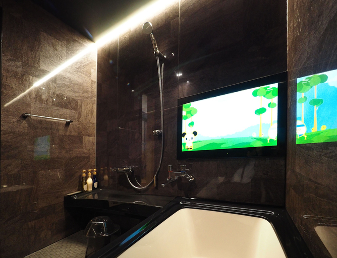 Bathroom 4, Yumoto Station Hotel MIRAHAKONE, Hakone