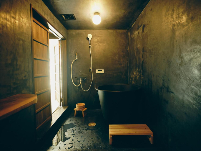 Bathroom, Kominka Yado LOOF Sawanoie, Fuefuki