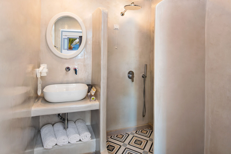 Bathroom 3, Akrotiri Hotel, South Aegean