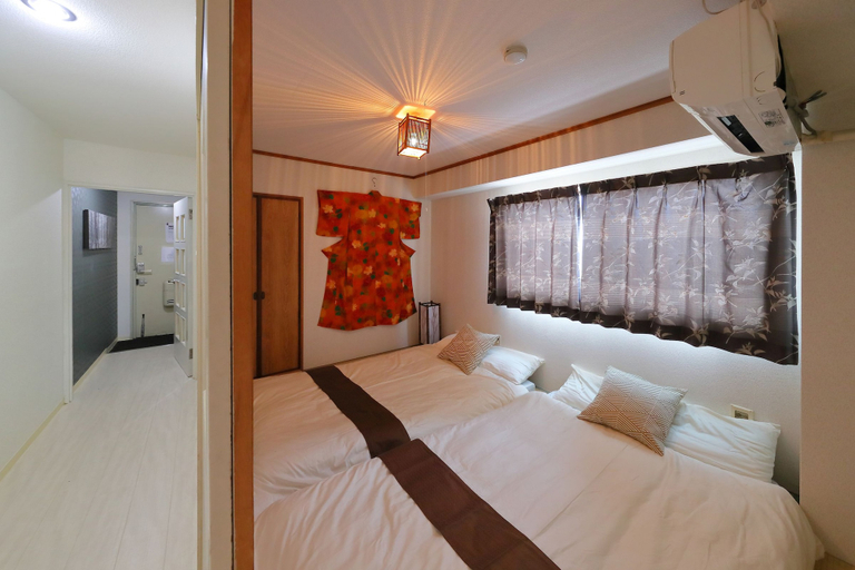 Bedroom 4, Onehome Inn Apartment in Tennouji, Osaka