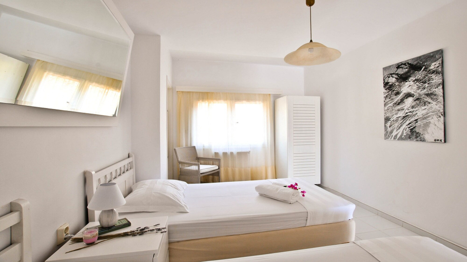 Bedroom 3, Stavento Apartments, Ionian Islands