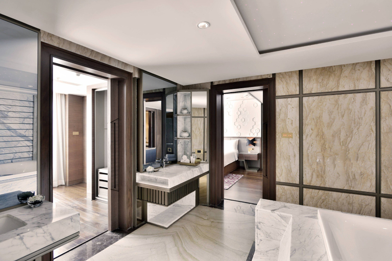 Bathroom 5, JW Marriott Mumbai Sahar, Mumbai Suburban