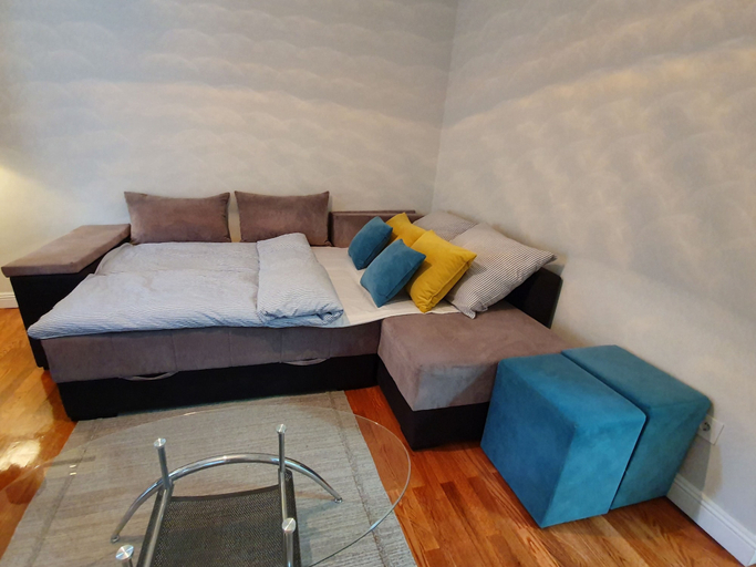 Bedroom 2, Srecko Centar Apartment, Belgrade
