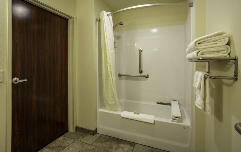 Bathroom 4, Cobblestone Inn & Suites - Springfield, Baca