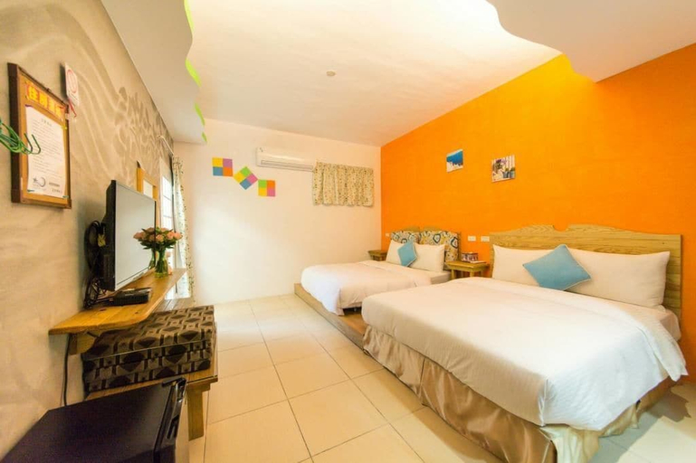 Bedroom 3, Kenting central point star Bay Hotel, Pingtung