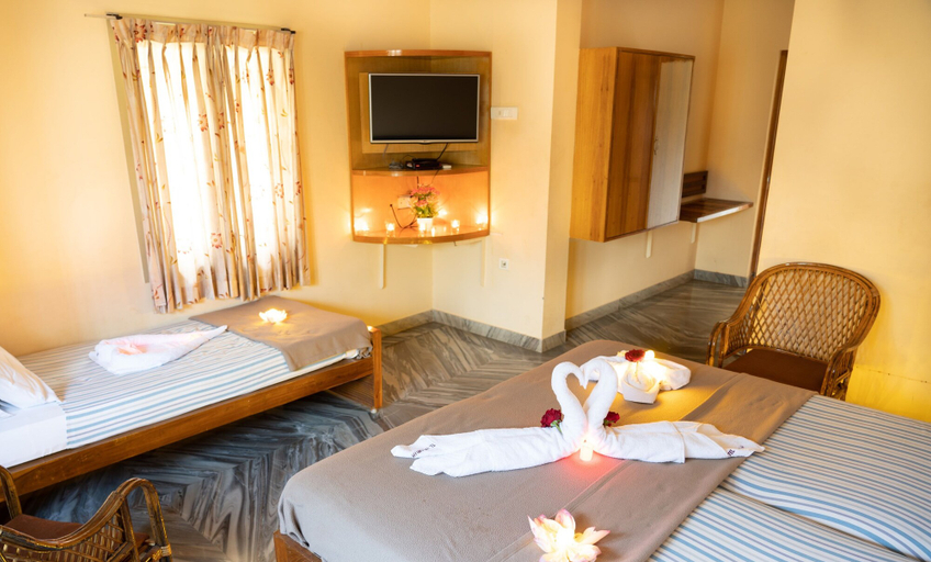 Bedroom 3, Hotel Victoriyah, Thanjavur