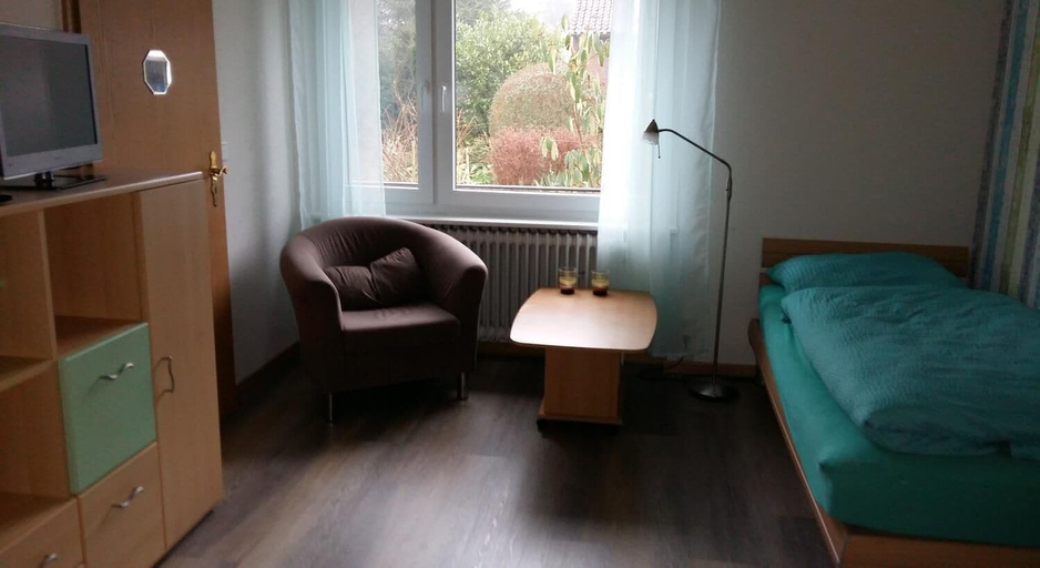 Bedroom 2, Pension Hainbuch, Harburg