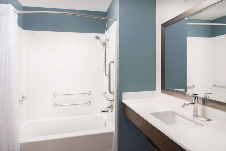 Bathroom 4, WoodSpring Suites Chicago Tinley Park, Will