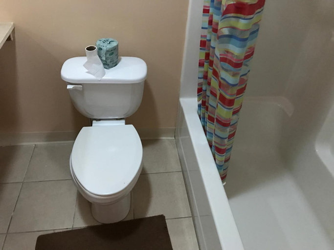 Bathroom 4, Sunset Motel, Atlantic