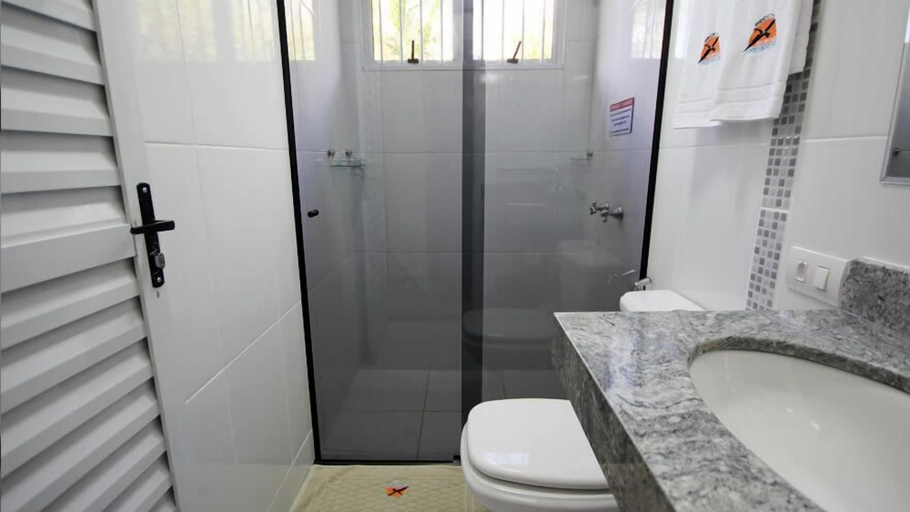 Bathroom 3, Pousada Recanto Solar dos Passaros, Olímpia