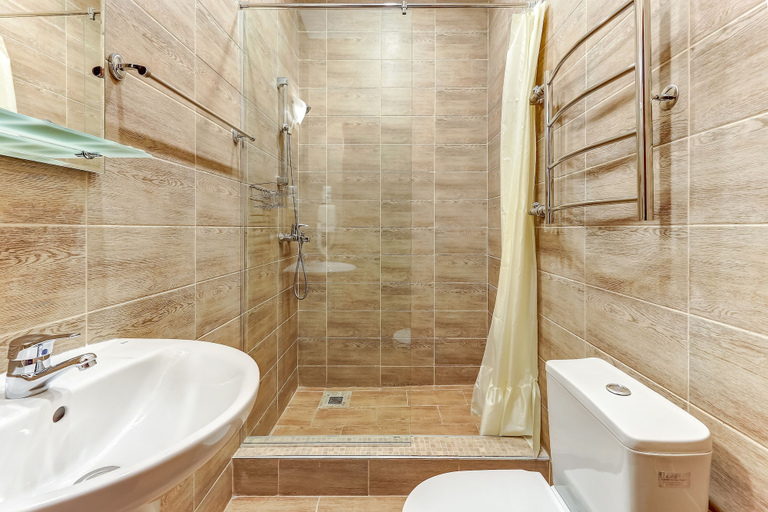 Bathroom 2, Apart-hotel Spassky 6, Sankt-Peterburg gorsovet