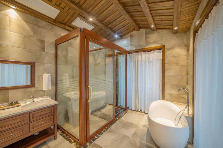 Bathroom 4, Riverside Boutique Inn, Zhangjiajie