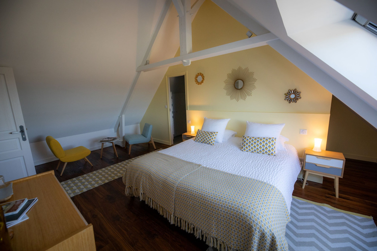 Bedroom 3, Au Manoir des Loges, Manche