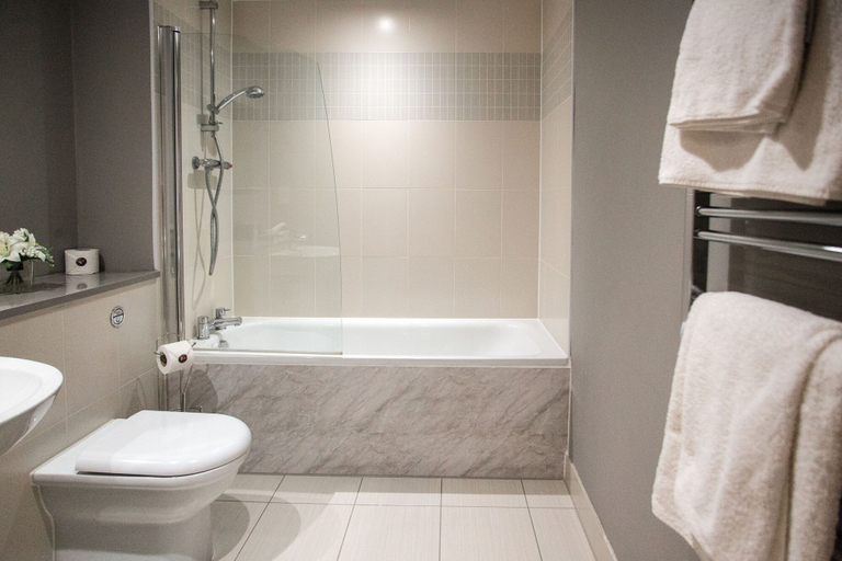 Bathroom 3, Dream Apartments - The Obel Building, Belfast