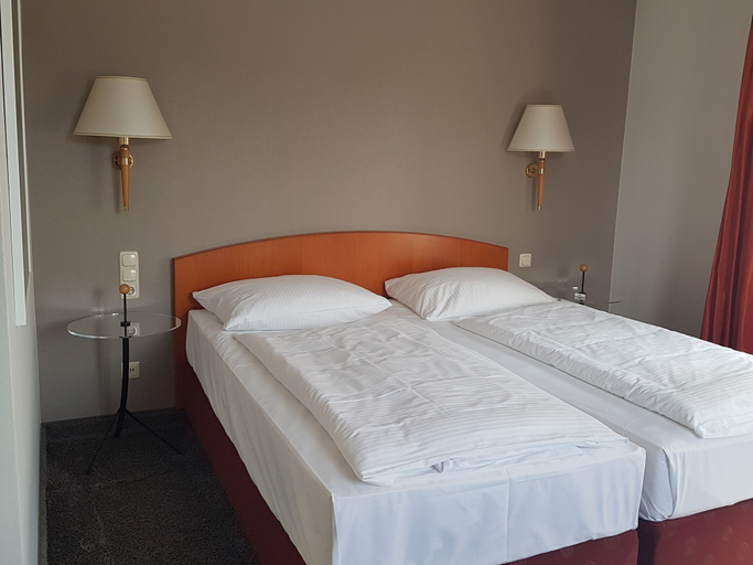 Bedroom 2, Hotel AM ELBUFER, Hamburg