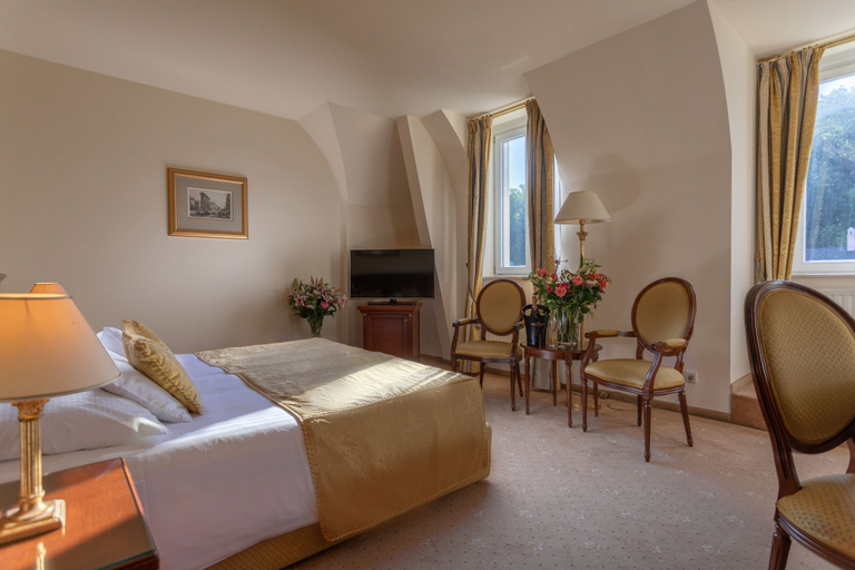 Bedroom 3, Savoy Westend Hotel 5*, Karlovy Vary