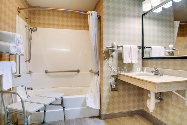 Bathroom 4, Galesburg Inn and Suites, Knox
