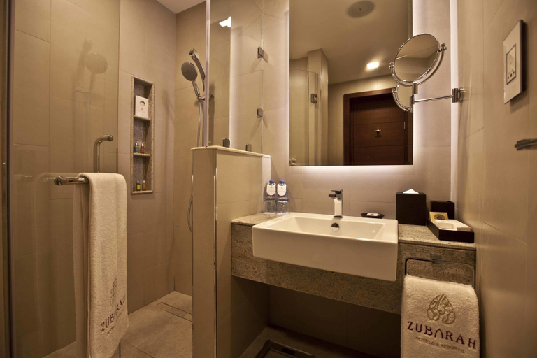 Bathroom 4, Zubarah Hotel, Doha