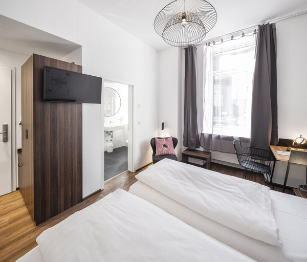 Bedroom 4, acor Boutique Hotel, Heidelberg