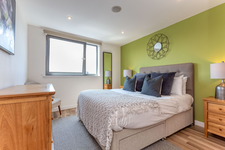 Bedroom 3, Executive 7 Apartments, Glasgow