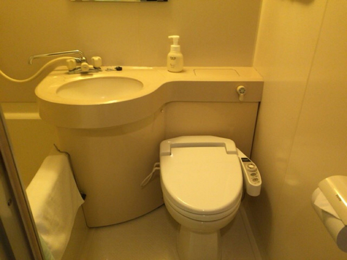 Bathroom 4, Harazuru Grand Sky Hotel, Ukiha