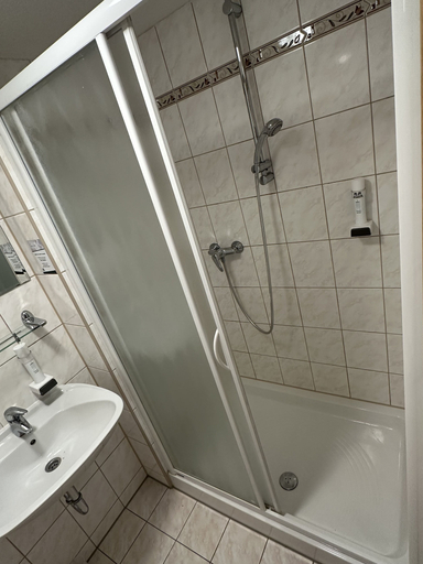 Bathroom 5, Hotel Restaurant Schwarzes Ross, Erzgebirgskreis