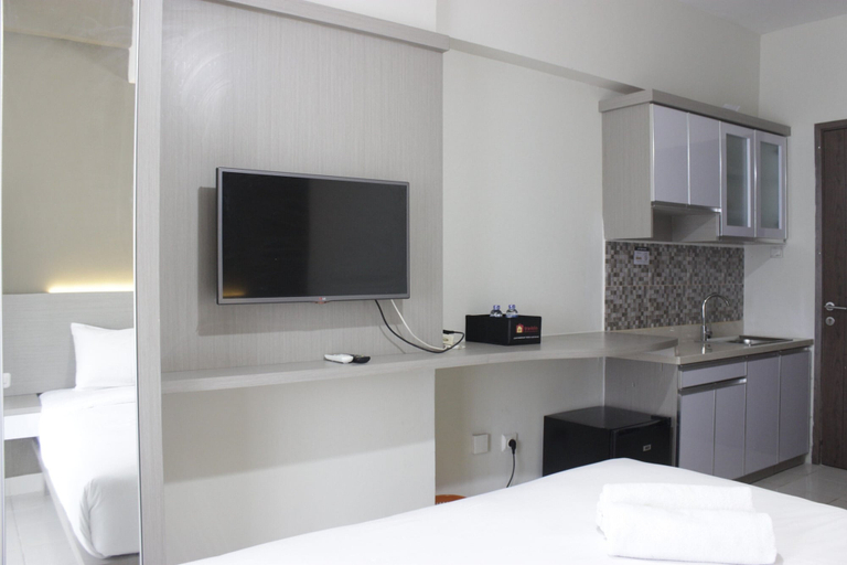 Bedroom 2, Comfy Studio Apartment at Harvard Jatinangor near UNPAD By Travelio, Sumedang