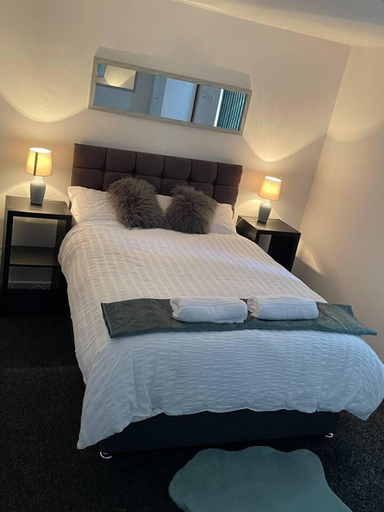 Bedroom 3, Modern and Cosy Apartment in Leeds, England, Leeds