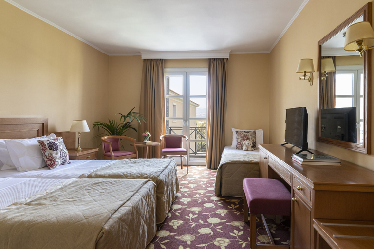 Bedroom 3, Amalia Hotel Nafplio, Peloponnese