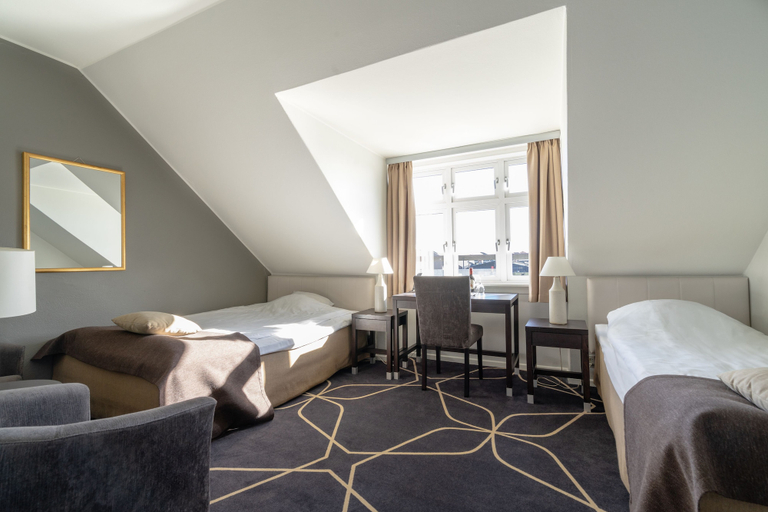 Bedroom 3, Hotel Dania, Silkeborg