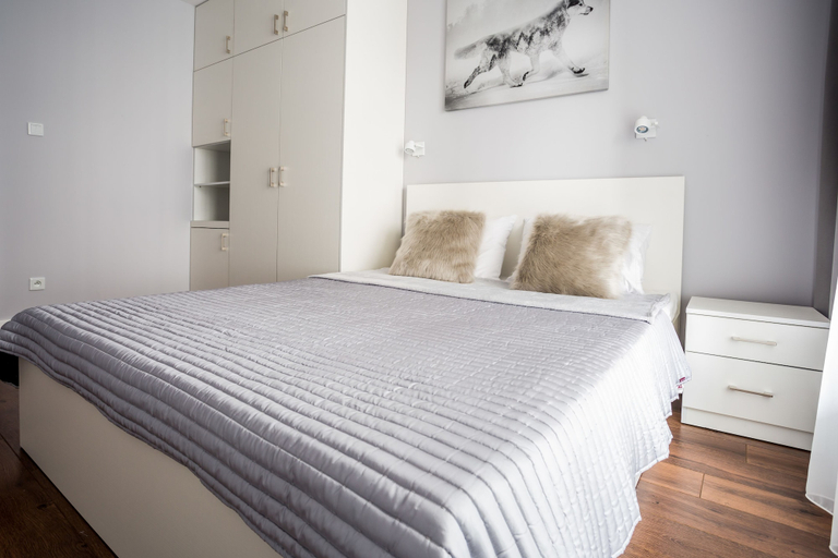 Bedroom 2, VISENTO Apartments Kaczorowskiego 7, Białystok City