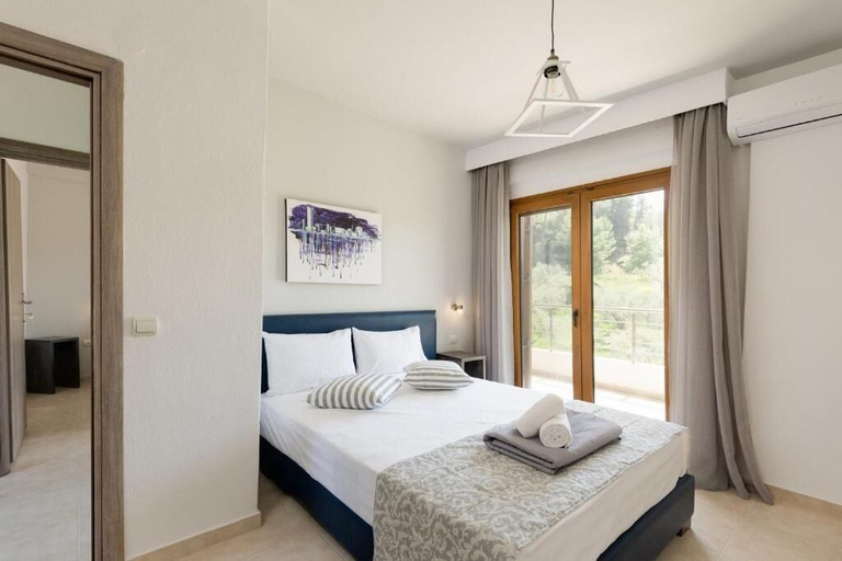 Bedroom 2, Elani Elaia Villas, Central Macedonia
