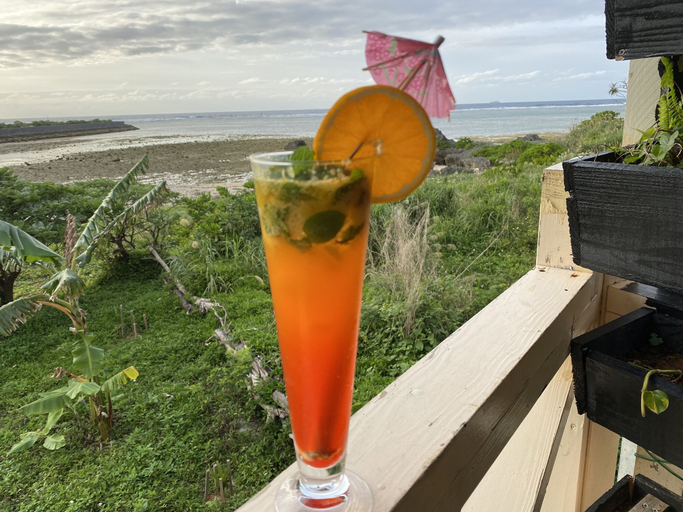 Food & Drinks 5, Beach House 2 & Private Beach, Onna