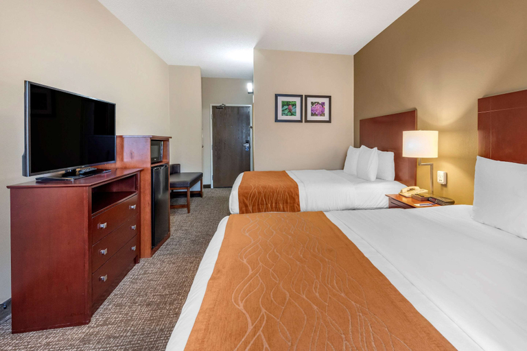 Bedroom 2, Comfort Inn Kelso - Longview, Cowlitz