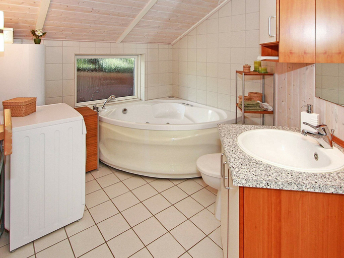 Bathroom, Lavish Holiday Home in Lolland With Whirlpool, Lolland