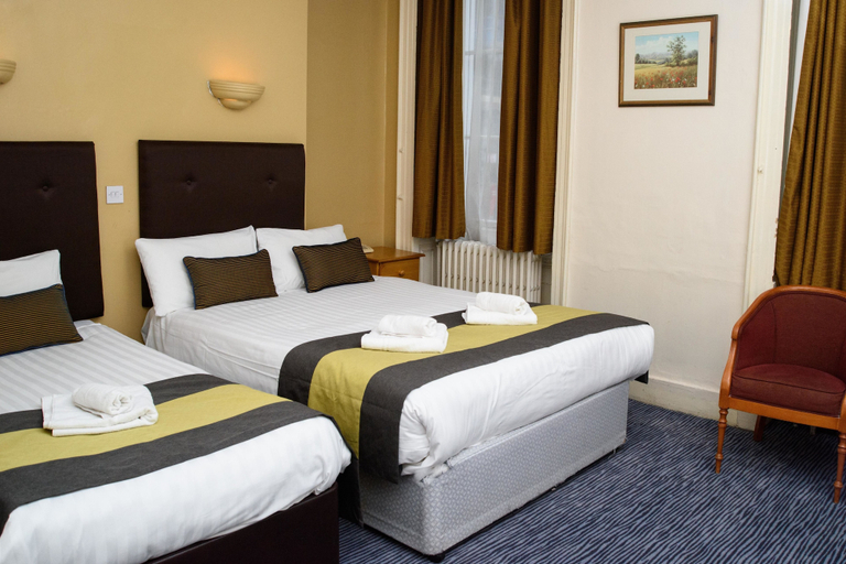 Bedroom 3, Rose Court Hotel, London