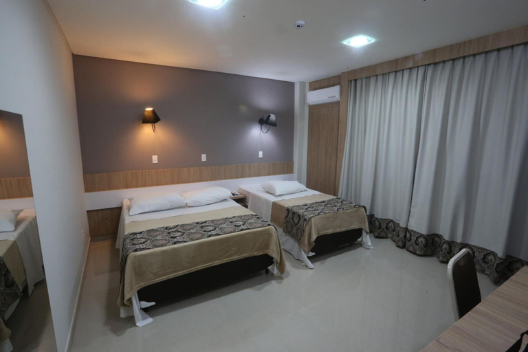 Bedroom 4, Hotel Plaza Cascavel, Cascavel
