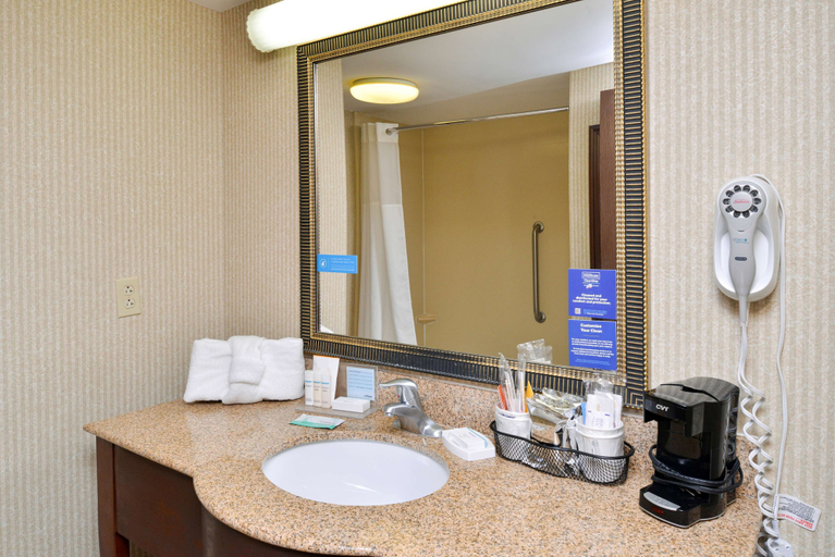 Bathroom 5, Hampton Inn Wytheville, Wythe
