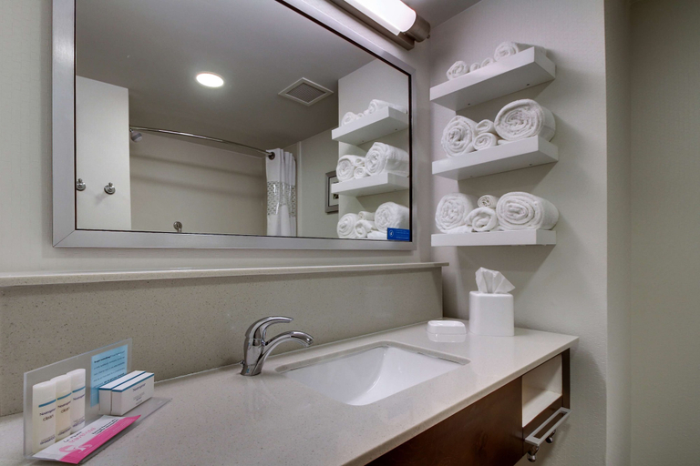 Bathroom 4, Hampton Inn & Suites Cordele, Crisp