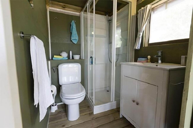 Bathroom 4, Vallicella Glamping Resort, Grosseto