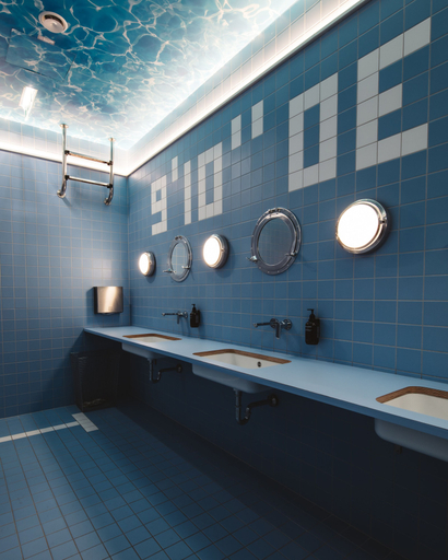 Bathroom 5, Superbude Wien Prater, Wien
