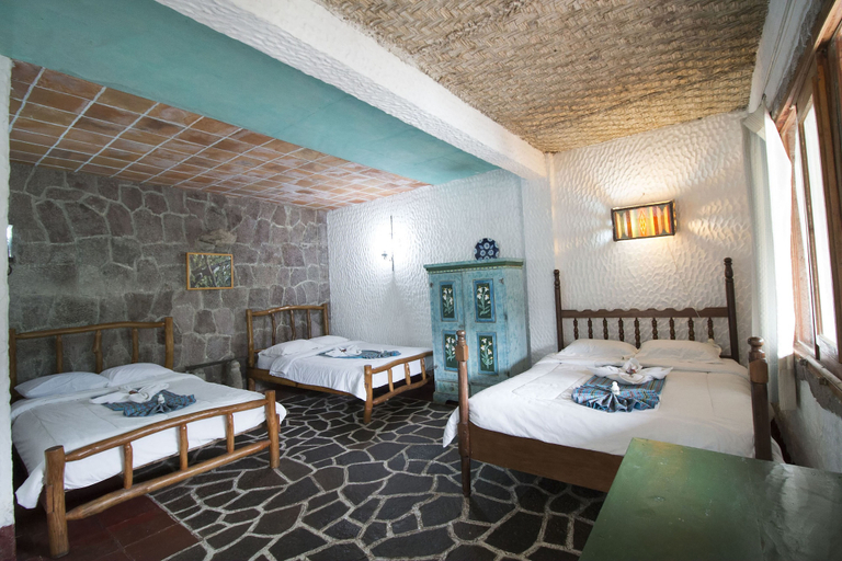 Bedroom 3, Eco Hotel Uxlabil Atitlan, San Juan La Laguna