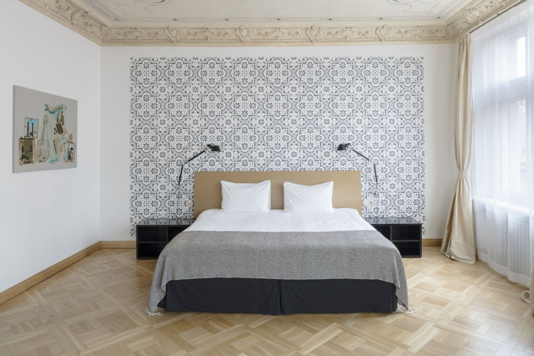 Bedroom 2, Neiburgs Hotel, Riga