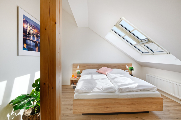 Bedroom 3, DownTown Suites Jugoslavska, Praha 1