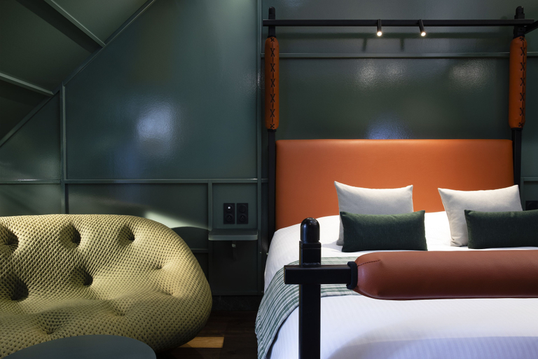 Bedroom 3, Hôtel Le Colombier, Haut-Rhin