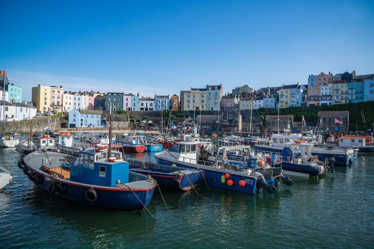 Exterior & Views 2, Gwynne House - 6 Bedroom - Tenby Harbour, Pembrokeshire