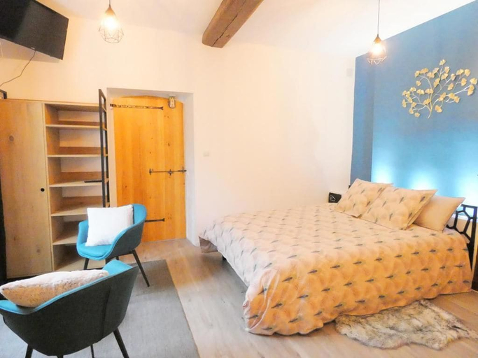 Bedroom 4, Chambres d'Hôtes de Poumatan, Landes