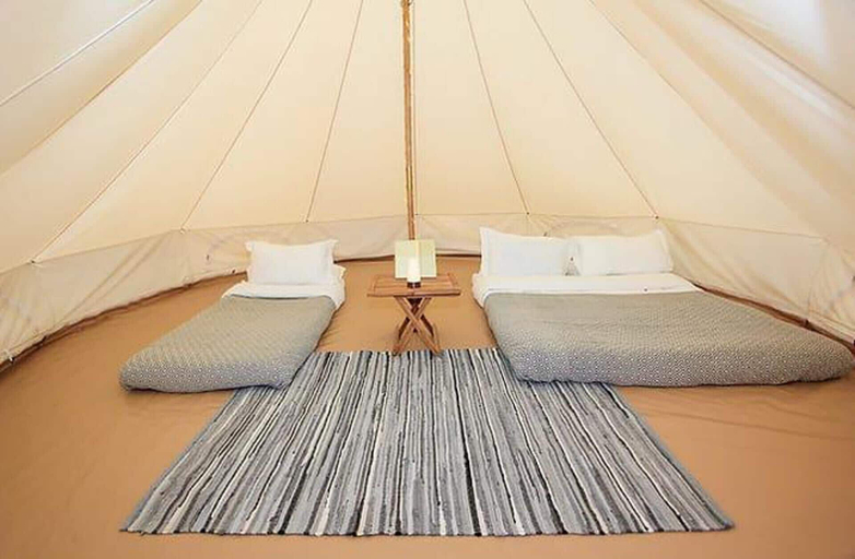 Bedroom 3, 11 'bellatrix' Bell Tent Glamping Anglesey, Gwynedd